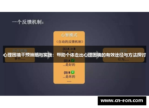 心理困境干预策略与实践：帮助个体走出心理困境的有效途径与方法探讨